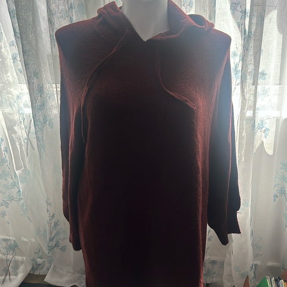 LOFT Outlet Lounge Hooded Dress - Picture 2 of 12
